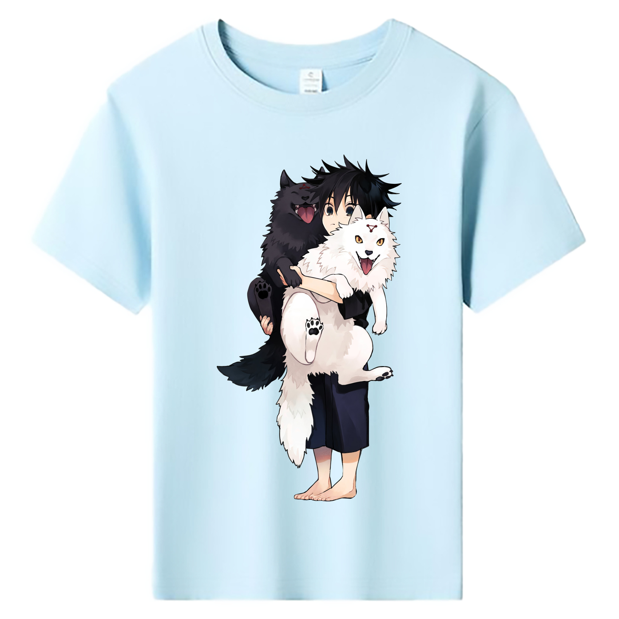 （画像用） 呪術廻戦 Jujutsu Kaisen 綿100％キッズTシャツ（フロントプリント）